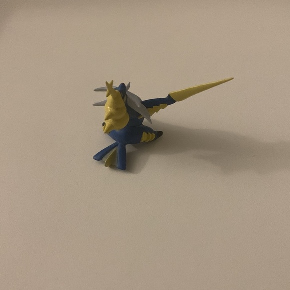 Japan Nintendo BANDAI Pokemon Samurott Soft Figure Toy - Picture 5 of 5